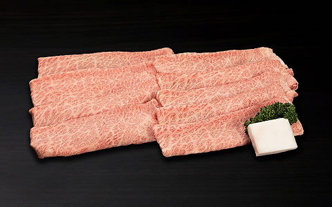 肩ロースすき焼き